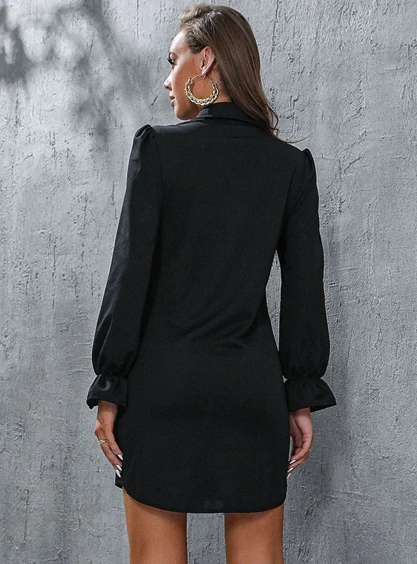 2023-cardigan-long-sleeve-lapel-shirt-dress