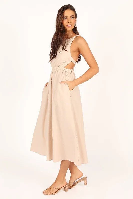 aubrey-cutout-midi-dress-beige