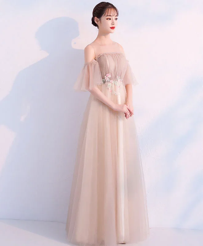 champagne-round-neck-tulle-long-prom-dress-champagne-tulle-evening-dress