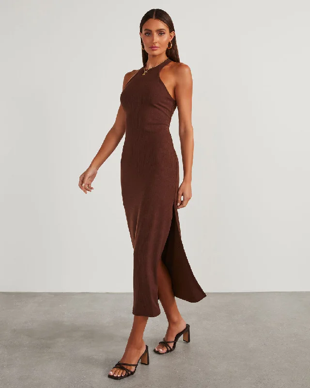 constancia-ribbed-slit-midi-dress