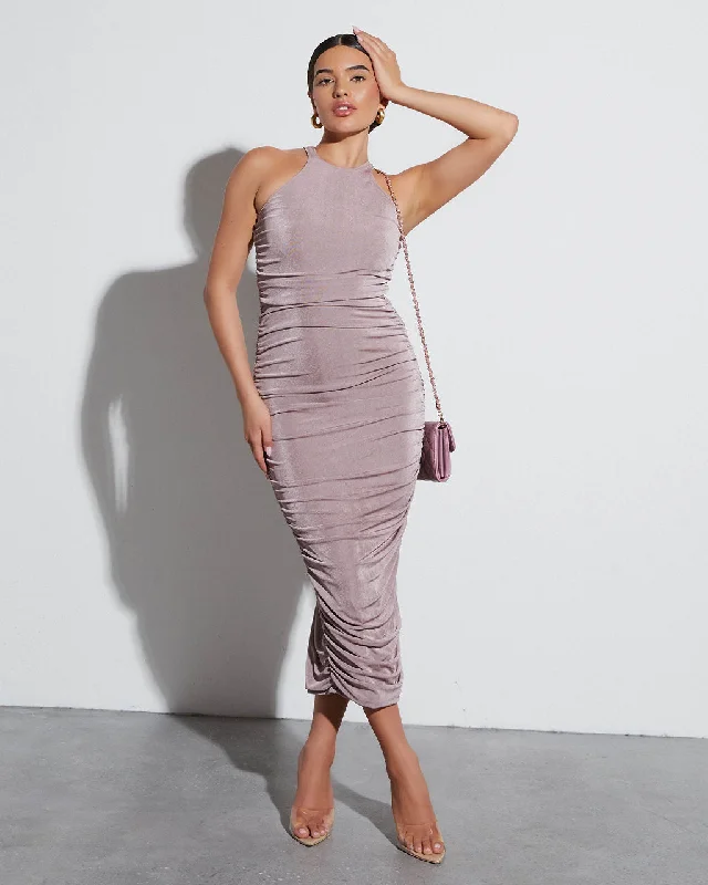 esmai-ruched-knit-midi-dress