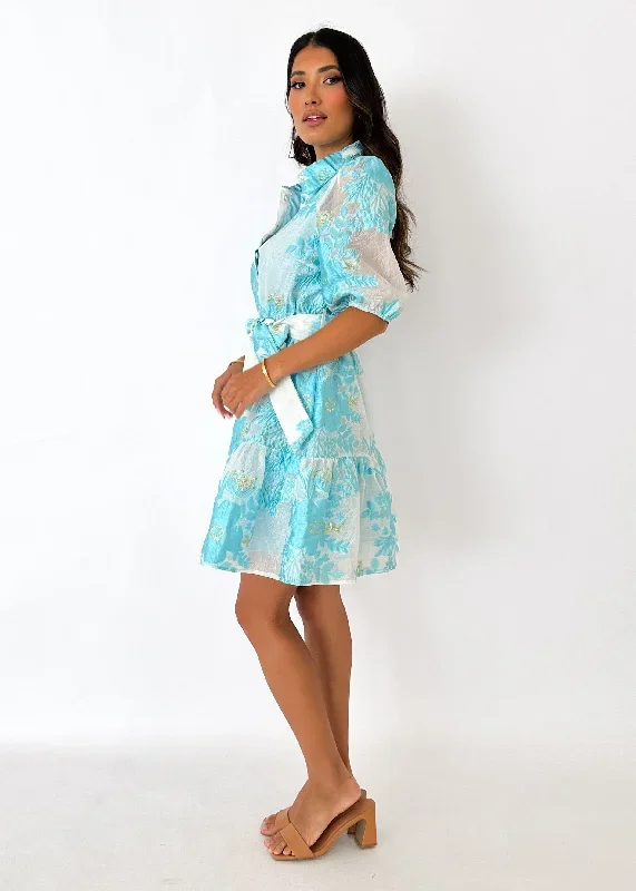 glazer-dress-pale-blue-brocade