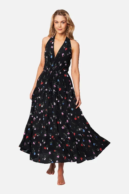 Halter Maxi Dress HAWTHORN BLACK