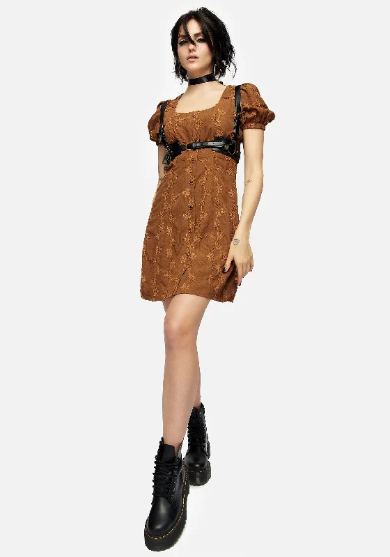 honeysuckle-puff-sleeve-mini-dress