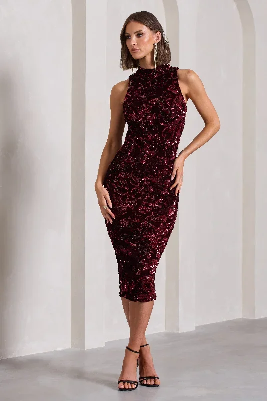 hypnosis-berry-sequin-sleeveless-high-neck-midi-dress-cl129903037