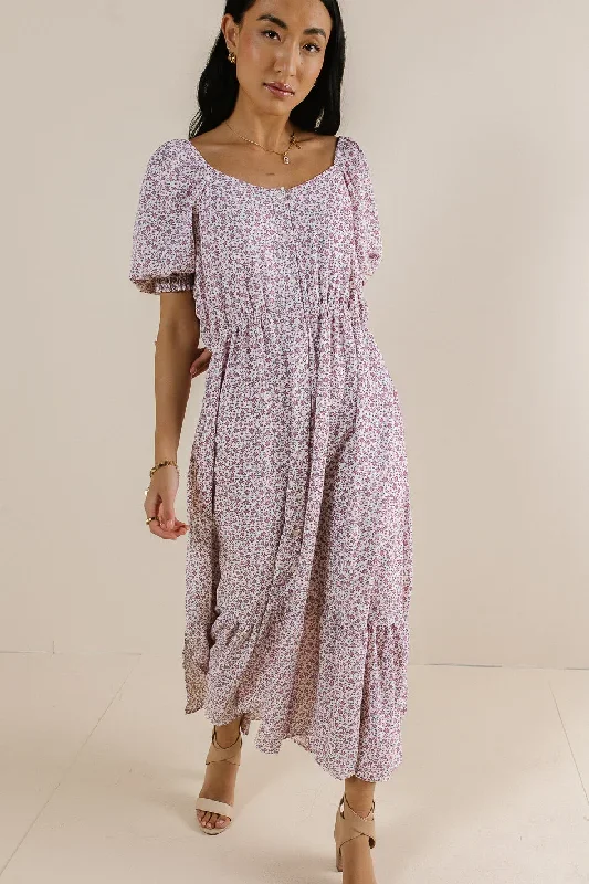 Isla Floral Button Up Dress