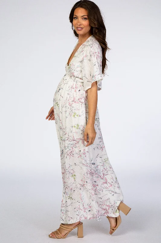 ivory-floral-button-front-maternity-maxi-dress