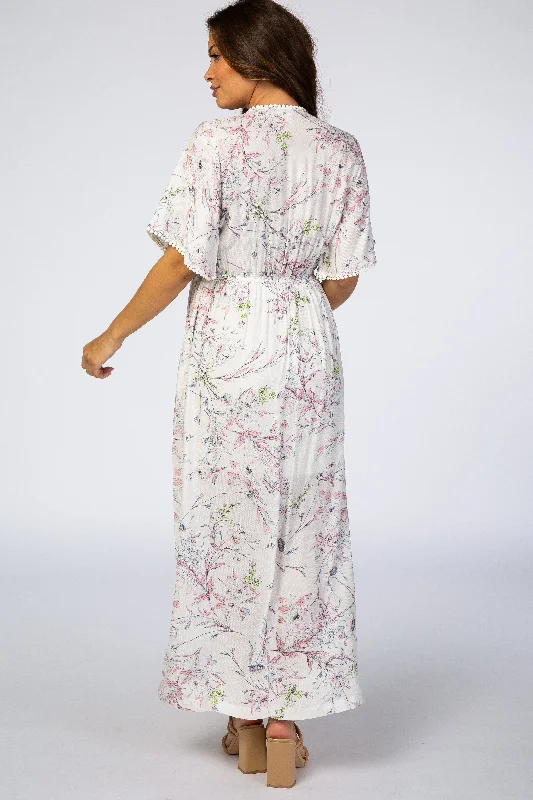 ivory-floral-button-front-maternity-maxi-dress