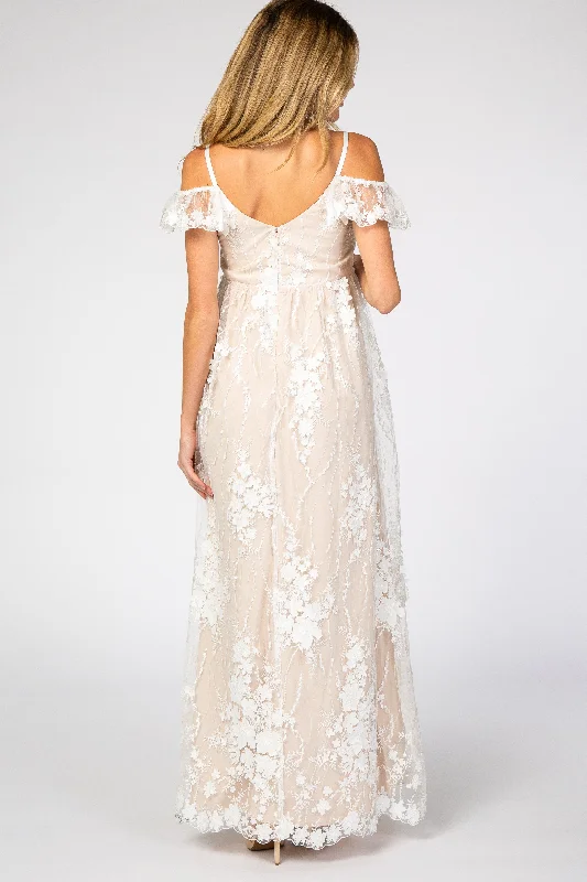 ivory-floral-embroidered-mesh-maternity-evening-gown