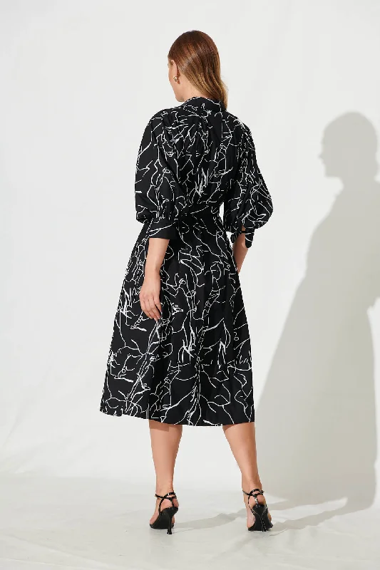 jenna-midi-shirt-dress-in-black-with-white-print-cotton