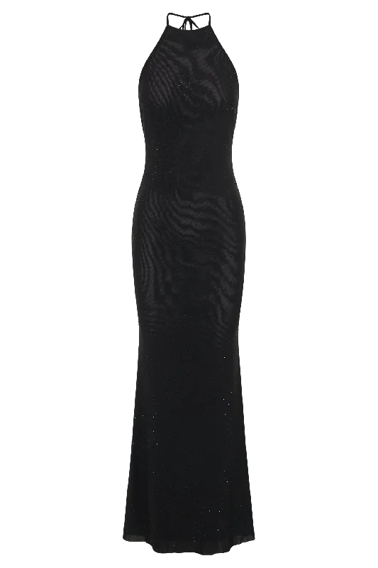 kali-hot-fix-mesh-halter-maxi-dress-black