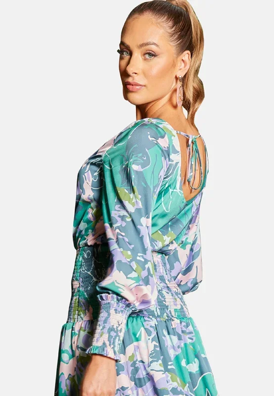 long-sleeve-floral-abstract-midi-dress-in-green-1