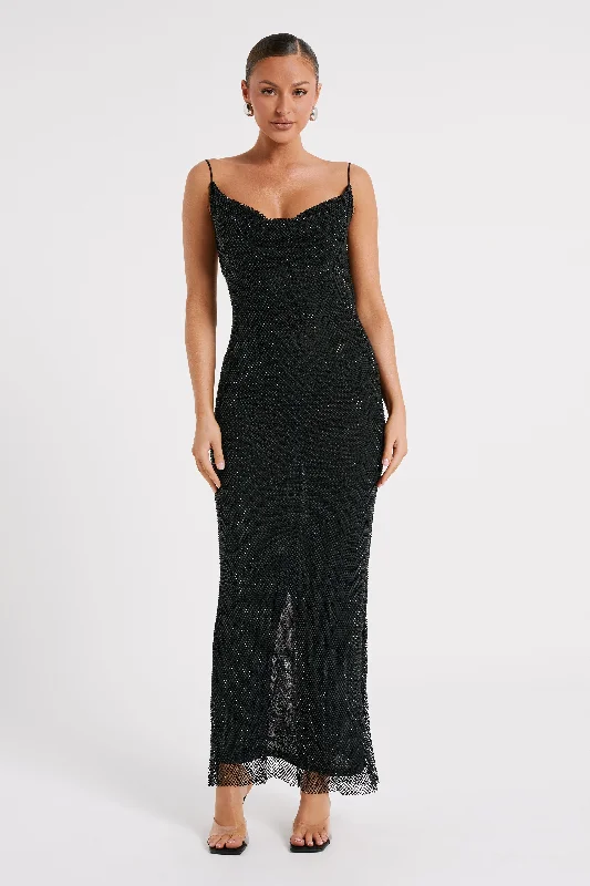 madelaine-diamante-mesh-cowl-maxi-dress-black