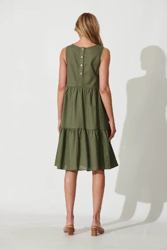 nayeli-midi-dress-in-khaki-linen-blend