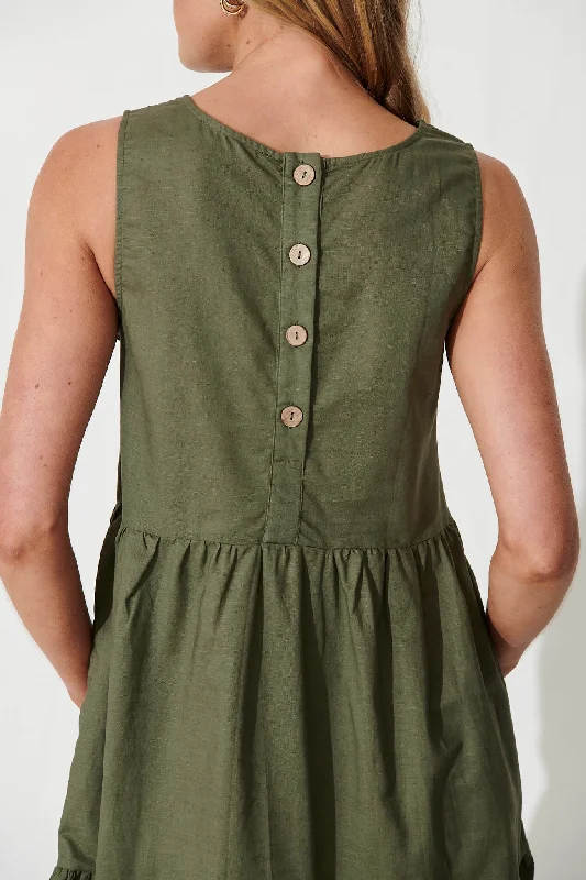 nayeli-midi-dress-in-khaki-linen-blend