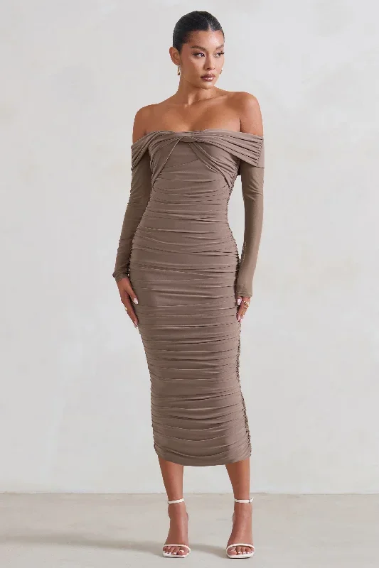 neva-mocha-bardot-twist-midi-dress-cl129406038