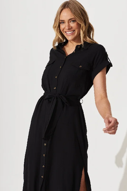 nirvana-midi-shirt-dress-in-black