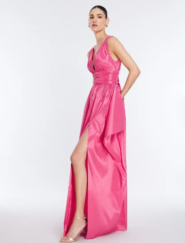 phoenix-plunging-v-neck-gown