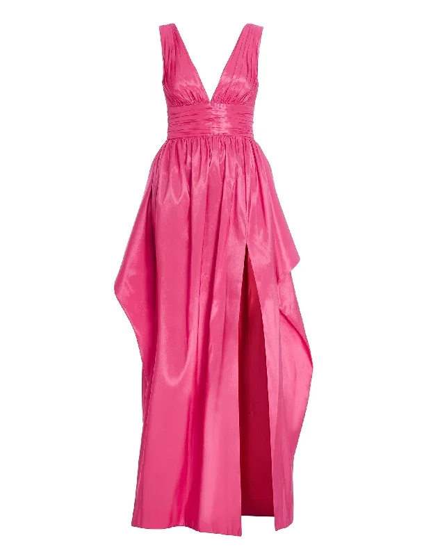 phoenix-plunging-v-neck-gown