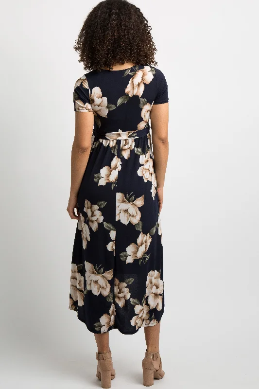 pinkblush-navy-blue-floral-hi-low-maternity-wrap-dress