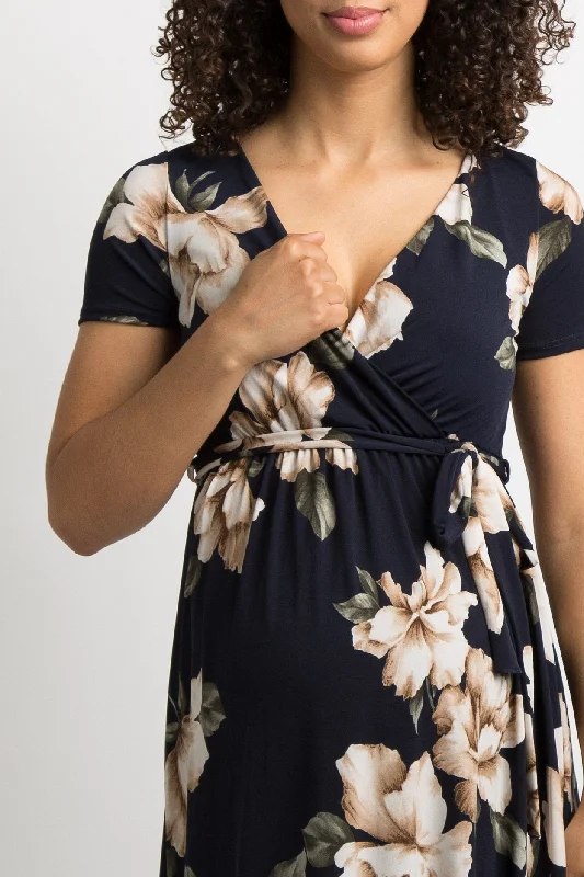 pinkblush-navy-blue-floral-hi-low-maternity-wrap-dress