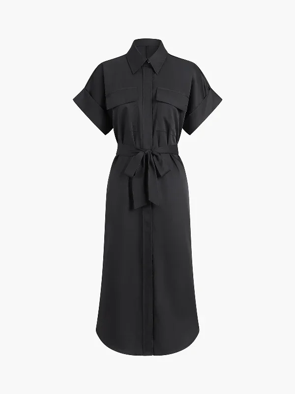 polo-pockets-tied-midi-dress