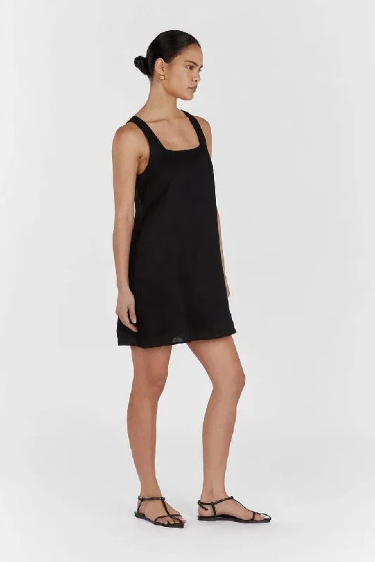 shannon-black-linen-mini-dress