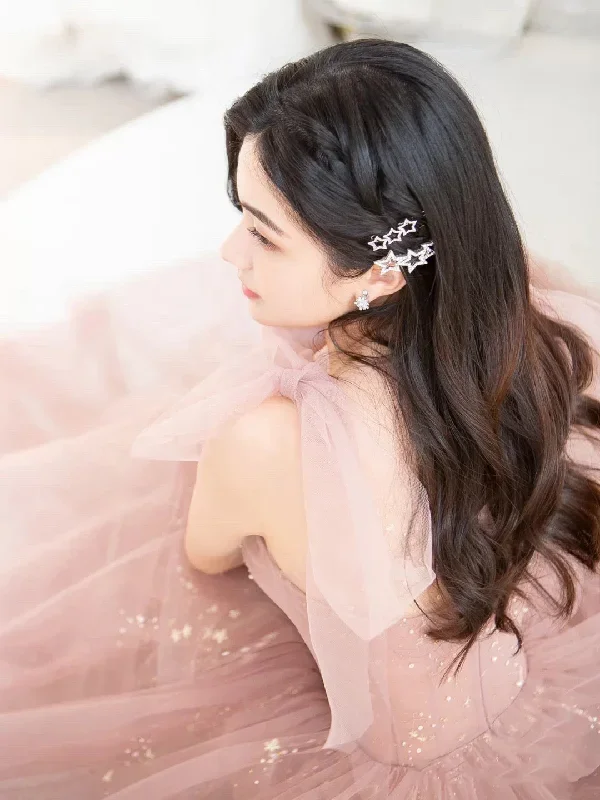 simple-pink-a-line-tulle-long-prom-dress-pink-tulle-formal-dress