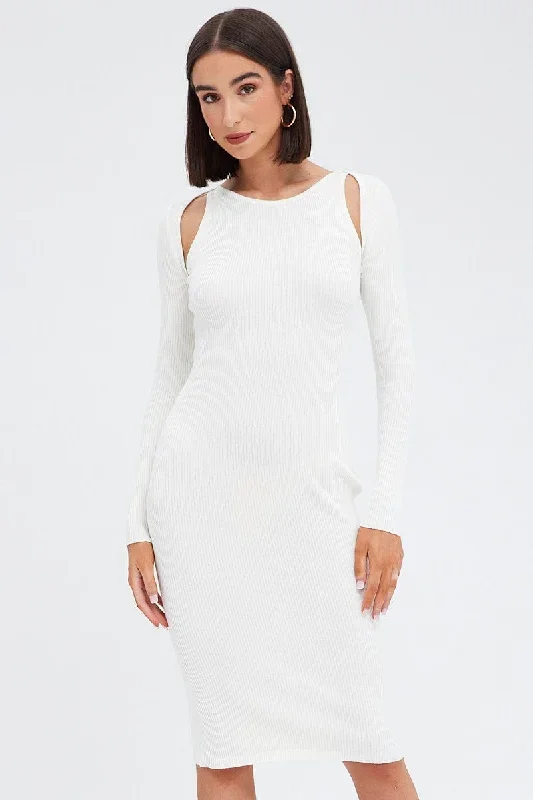 white-midi-dress-long-sleeve-keyhole-bodycon-rib-knit-ed0099-40cb-2