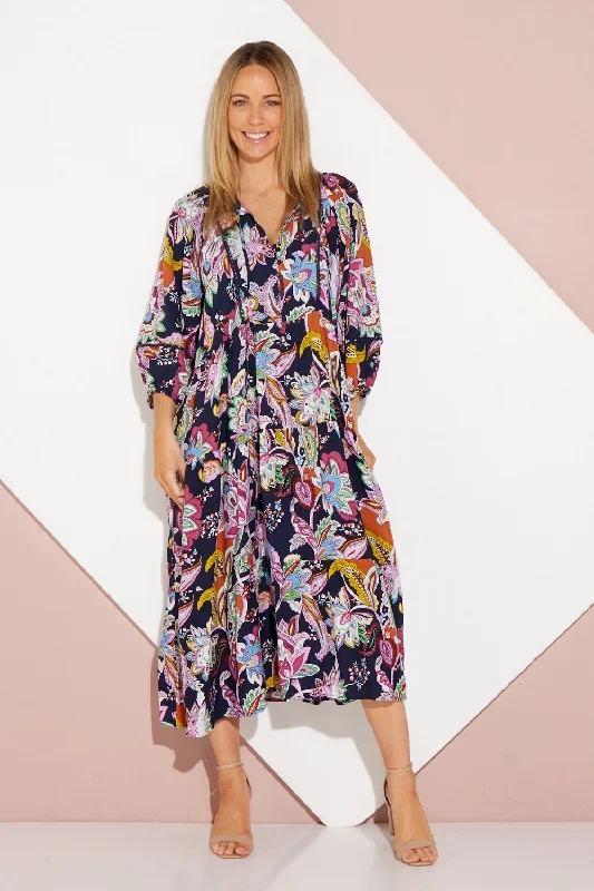 Wynwood Maxi Dress - Paisley